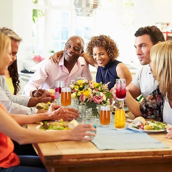 High Quality Highball Glasses 4pc Tall Glass Sets Lead-Free Crystal Glass Drinking Glasses Water Glasses Mojito Glass Cups