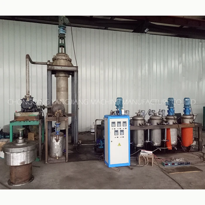 Fuel transformer gear truck base oil distillation machine