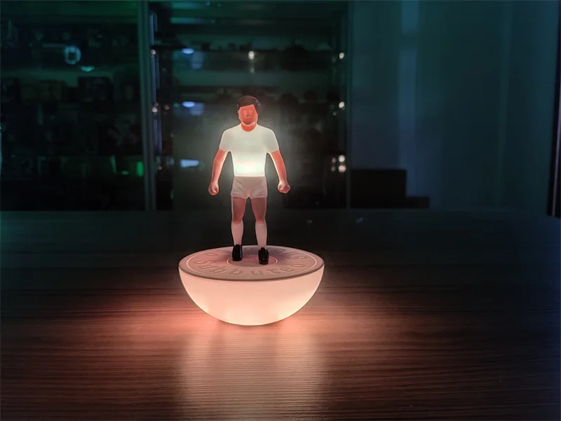 OEM luminous toy multi-color lighting gradient athlete luminous figure