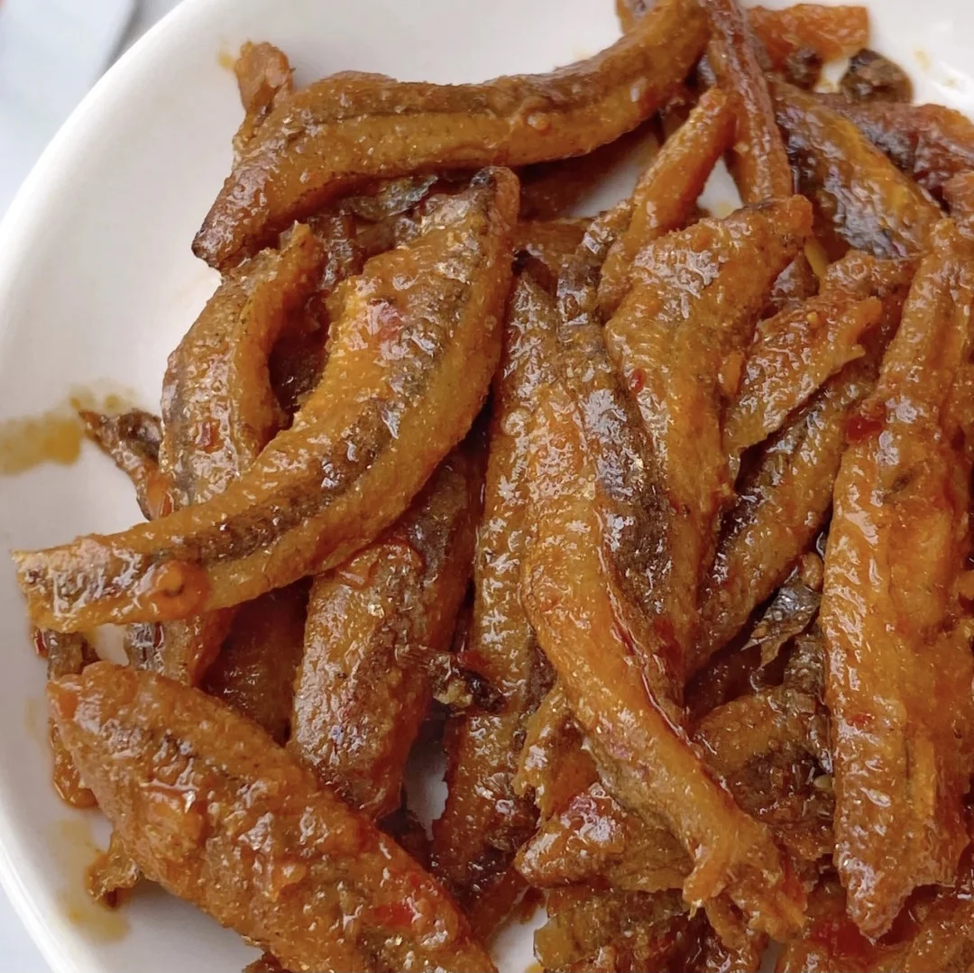 
12g per small package easy instant fish anchovies snacks fried fish with 4 flavors 