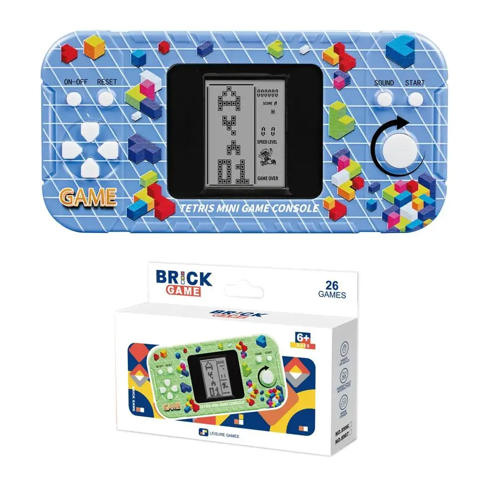 Unisex Handheld Game Players ABS Plastic Educational Toys 2-4 5-7 Years Old Children Factory Outlet Stress Relief Game Machines