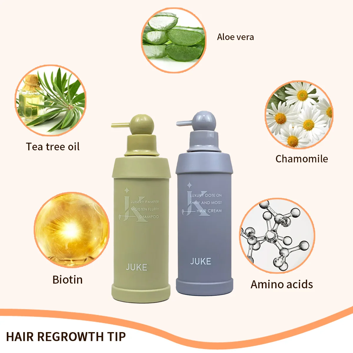 Professional Collagen Keratin Protein Scalp Activating Shampoo and Conditioner Customizable Natural Hair Care Shampoo