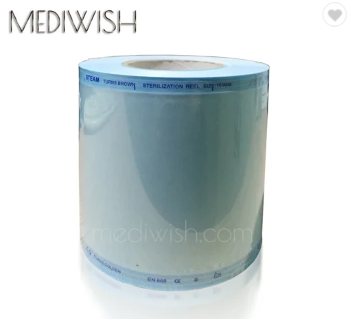 Плоский роликовый мешок для стерилизации