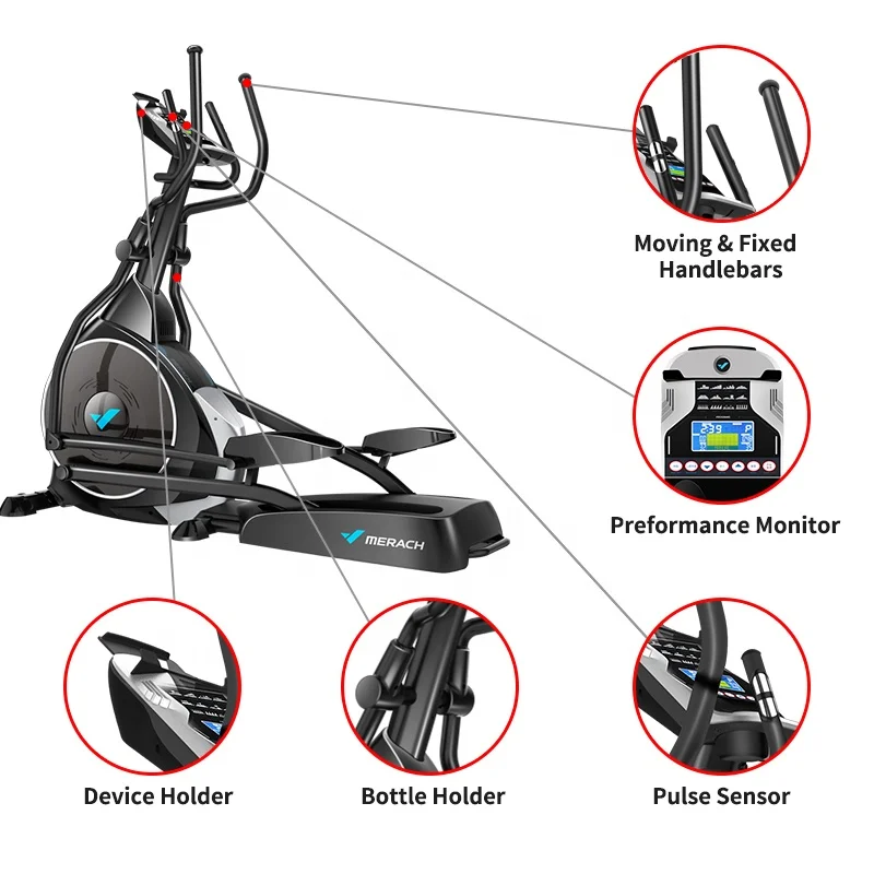 Wholesale Professional Magnetic Elliptical Trainers Home Elliptical Trainer Bike China Cross Trainer Elliptical Machine For Sale