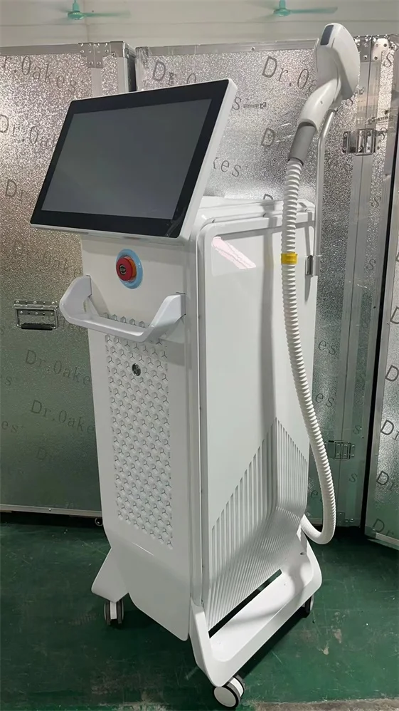 2024 Hot Dual Heads CE ISO Hair Removal Diode Laser 1200-2000W 755 808 940 1064nm 4 wave diode laser