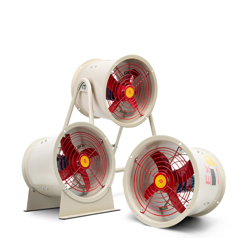 Тугоплавкий CBF-300 Электрический двигатель переменного тока осевой вентилятор вытяжной осевой вентилятор двигателя взрыв осевой вентилятор