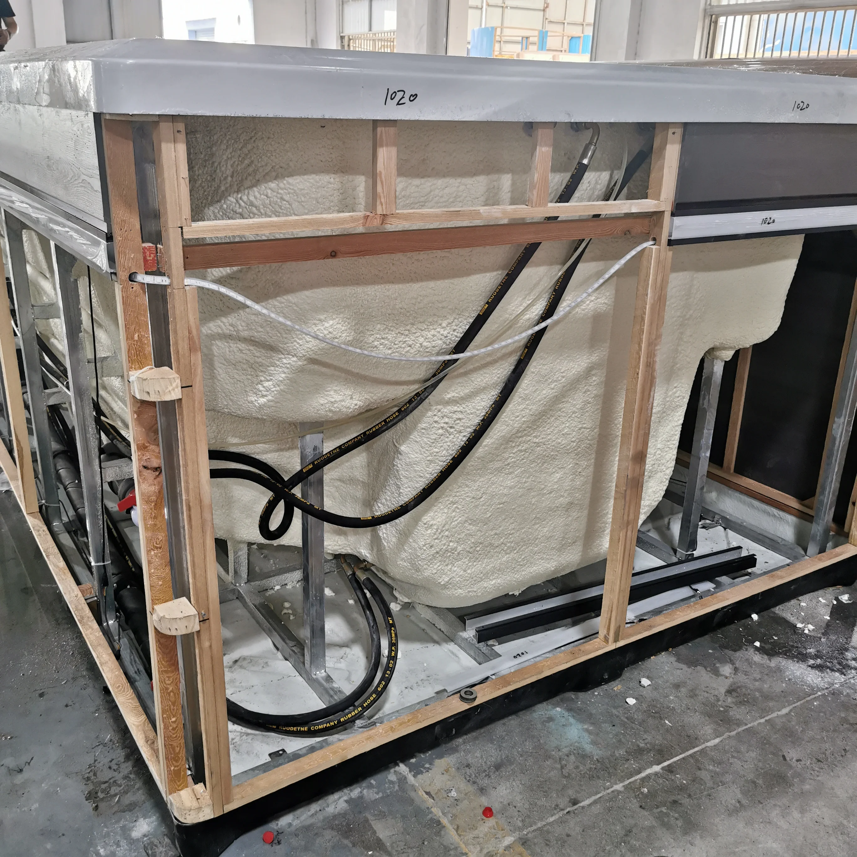 Hydraulic Swim Spa Machine Underwater Treadmill Hydrotherapy Acrylic Balboa Outdoor Endless Swimming Pool for Physical Training