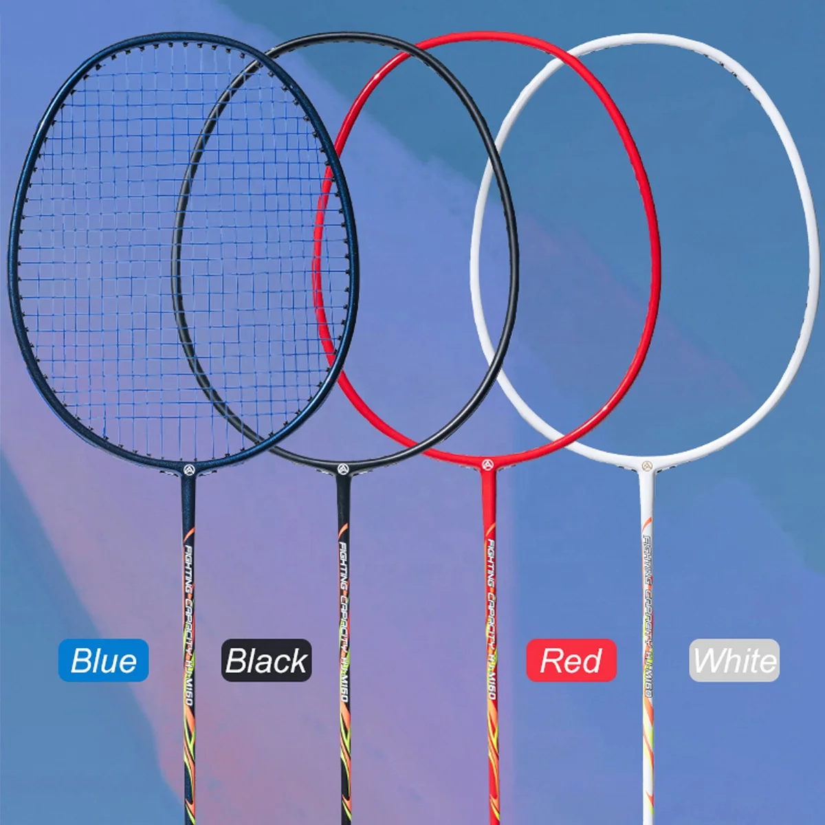 ALP LT 4U G4 100% Original Design Carbon Fiber 22-26Lbs Strung Badminton Racket With Free String Grips Offensive Type Pro Racque