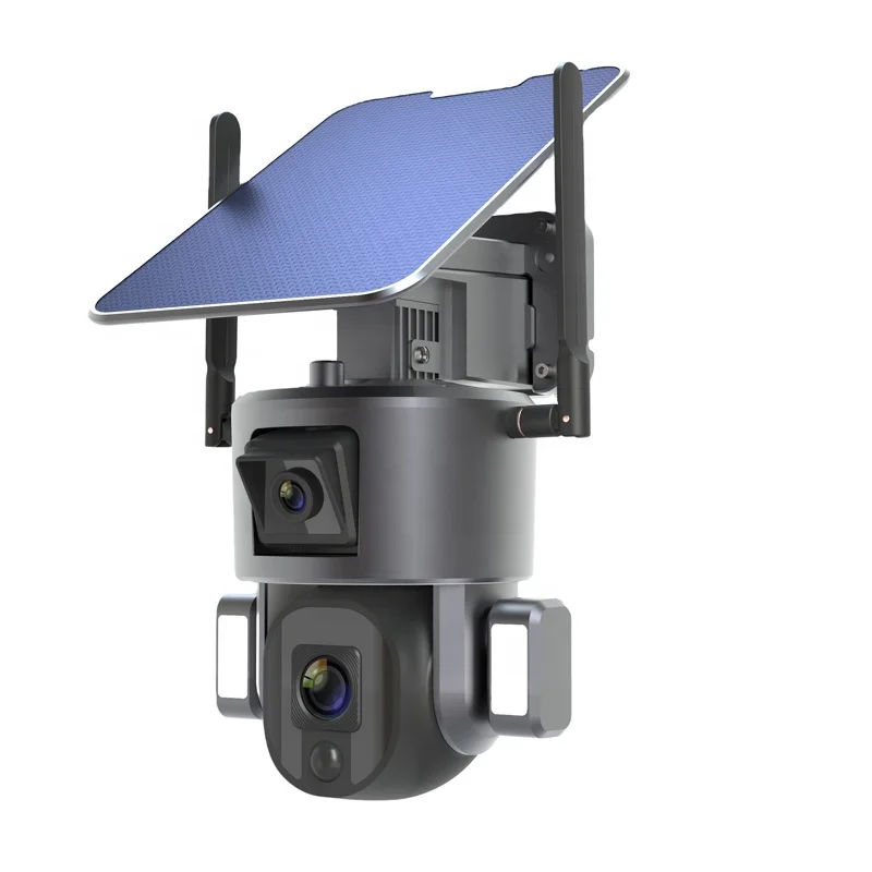 Home Outdoor Waterproof Security 4G Dome Solar Camera Wireless CCTV Camera Surveillance Network Camera