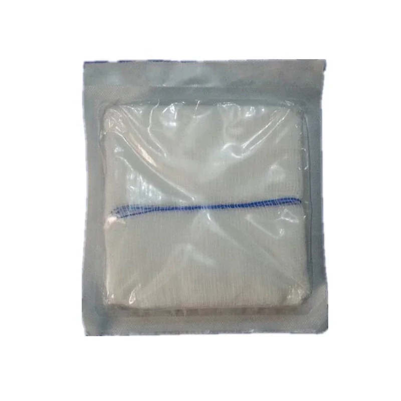 
100% Bleached Cotton Sterile Absorbent Medical Cotton Gauze Swab 