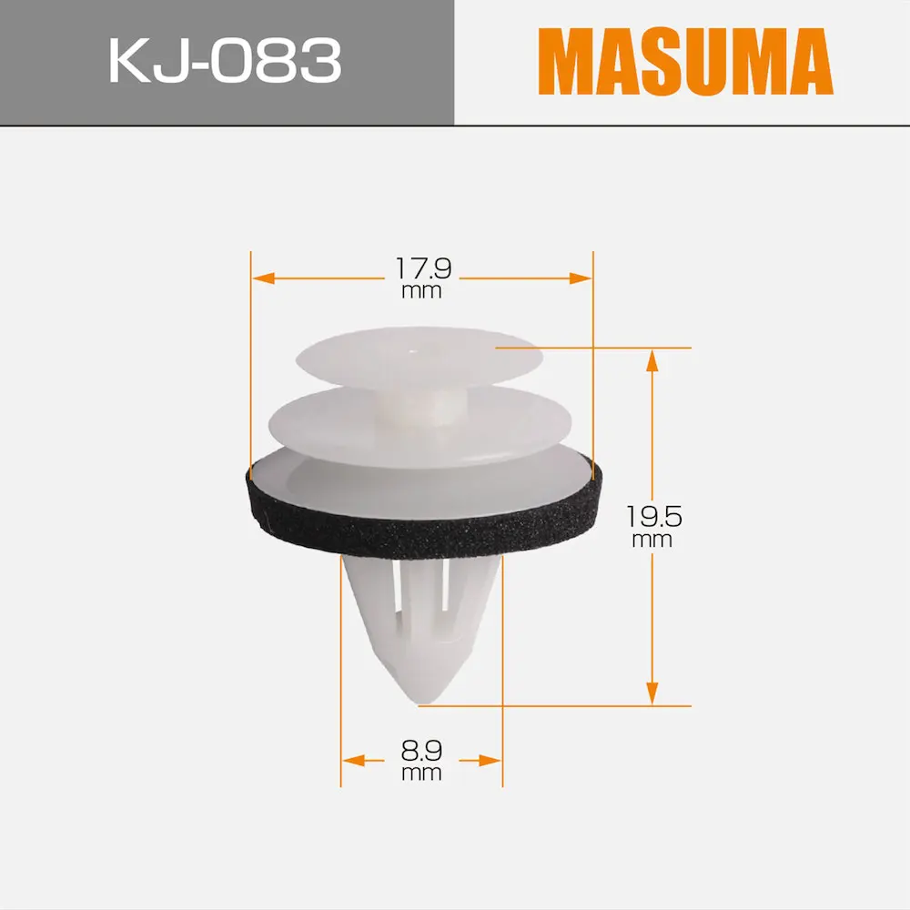 KJ-083 MASUMA Vietnam Автоматическая Застежка заклепки 67771-17020 67771-20080