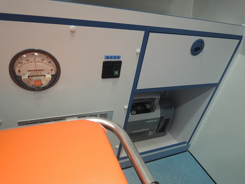 Vito Negative Pressure Ambulance Vehicle(euro 6 AT) Automatic High Roof Ambulance Car Gasoline