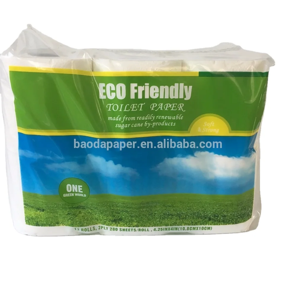 ultra soft and eco friendly hot sale 2 ply  toilet paper roll manufacturer in Australia 2020