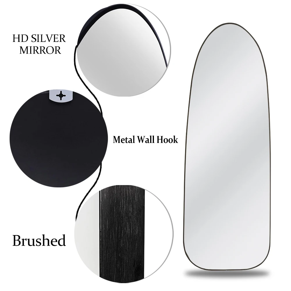 Customized Packing Art Designer Large Full Length Modern Long Dressing Bedroom Mirror