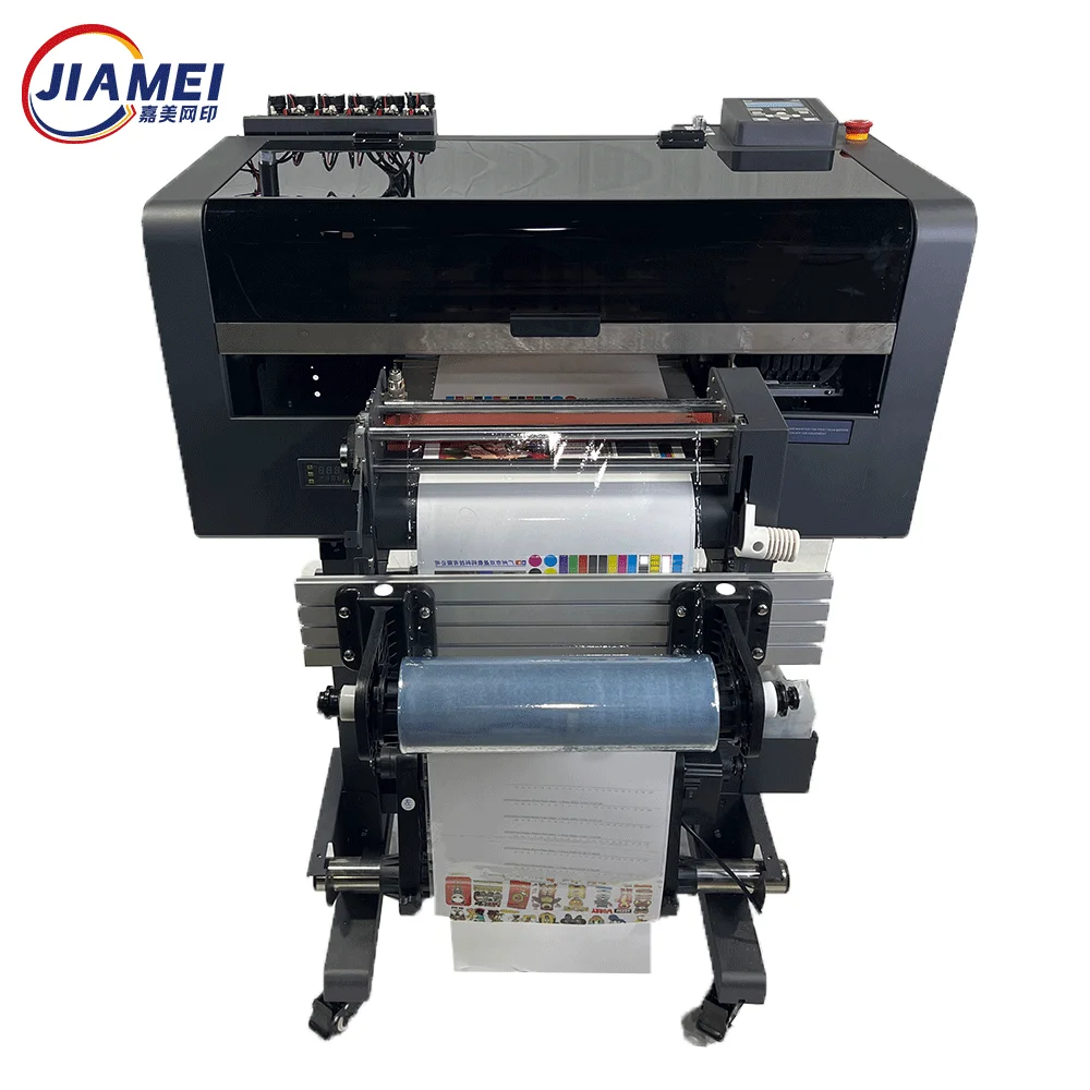 factory outlet 30cm uv dtf printer a3 logo printing hybrid uv Inkjet printer ab film for uv sticker printing dtf printer