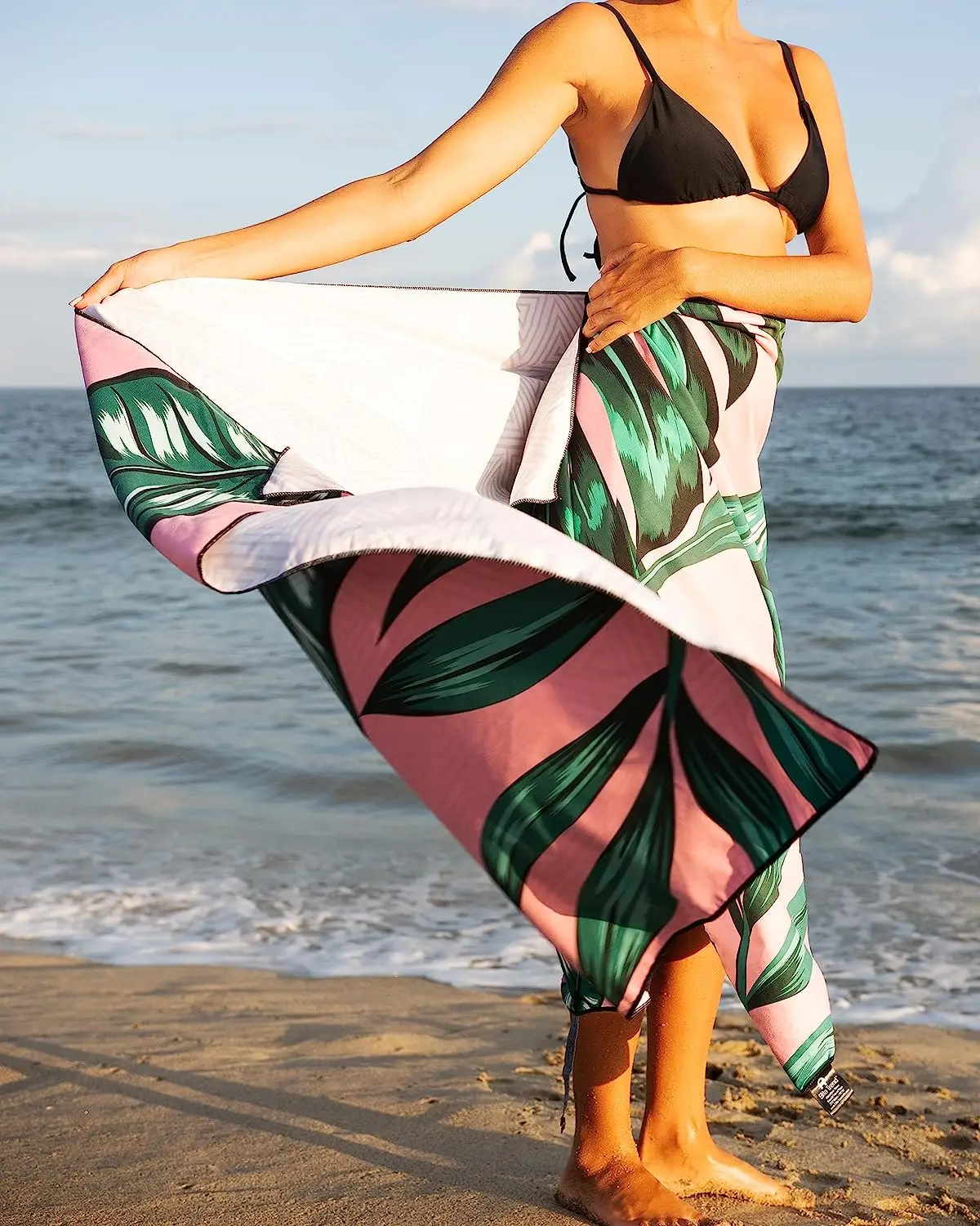 Wholesale Super Absorbent Sublimated Custom Printing Microfiber Beach Towel for Swimming Pool Promotion Gift