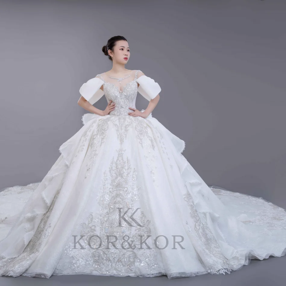 Kor Kor  Wedding Dress  Bridal Gown  Vestidos de noiva  KK51001