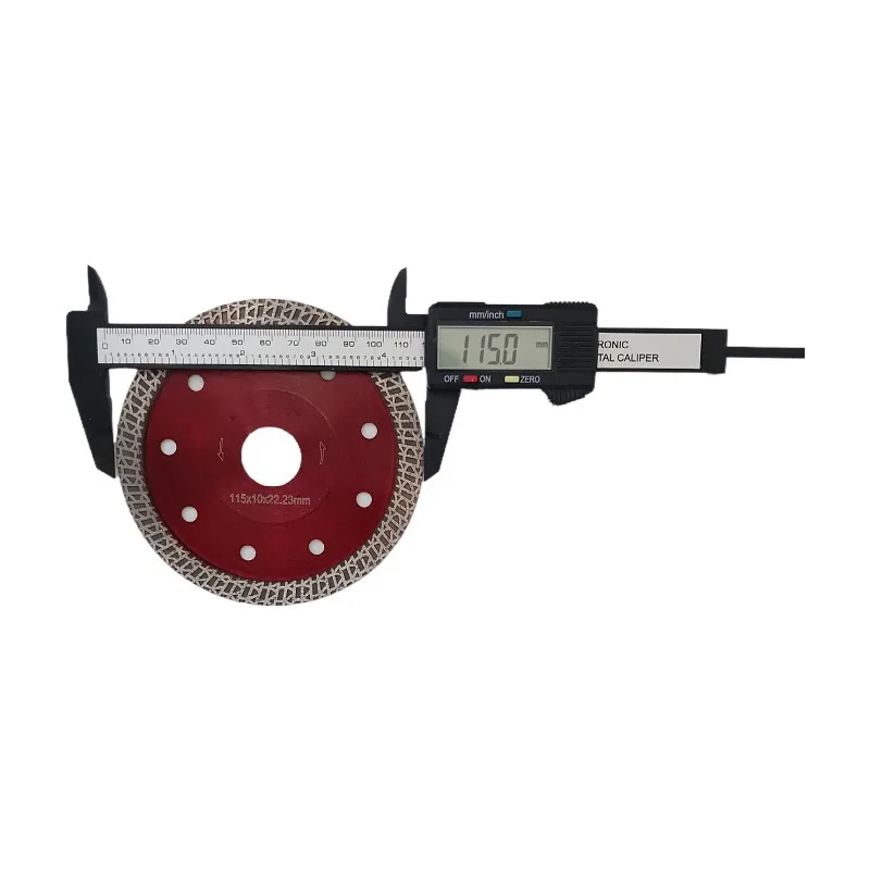 circle 115 mm  4 inch circular Diamond mesh discos turbo saw cutter blade blades granite cutting stone concrete and tiles