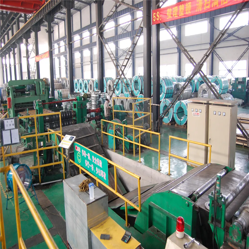 Cutter coil sheet steel coil cut to length line