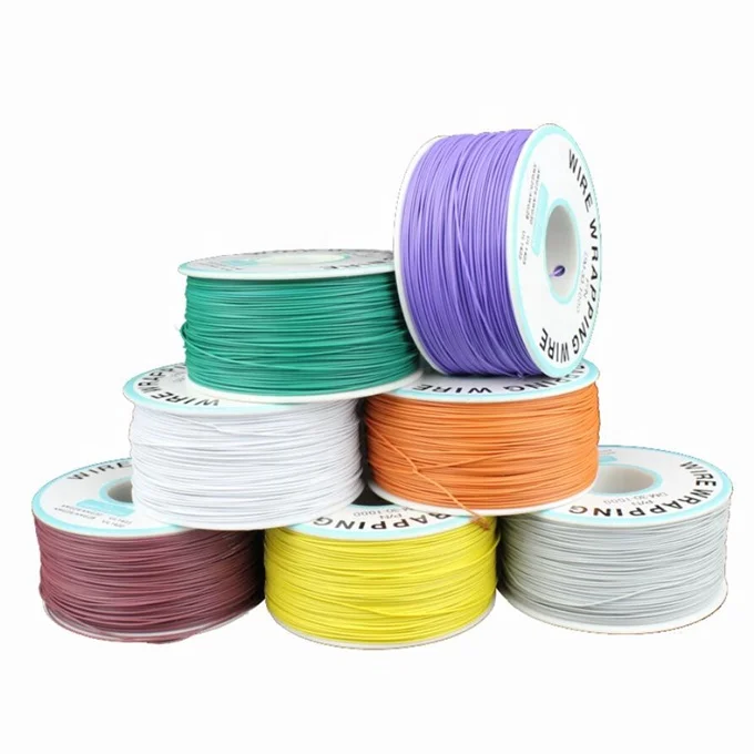  250 м/лот 30 AWG Монтажный провод 10 видов цветов медный кабель ОК электрический для материнской платы ноутбука самая низкая цена PCB
