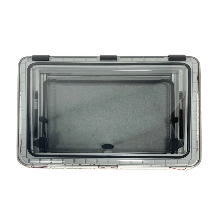 Automatic Skylight Sliding Window/glass Sliding Windows Aluminum Alloy, Aluminum Alloy Horizontal, Horizontal Customized CL-W006