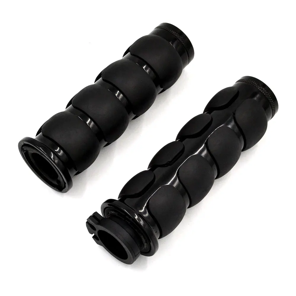 Motorcycle Hand Grips for Harley Davidson Choppers with Dual Cable Throttle Controls