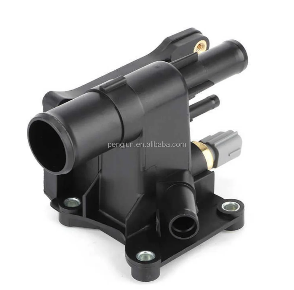 Genuine / New Quality New Engine Coolant Thermostat W/ Housing LF94-15-17Z For Mazda 3 5 6 & CX-7