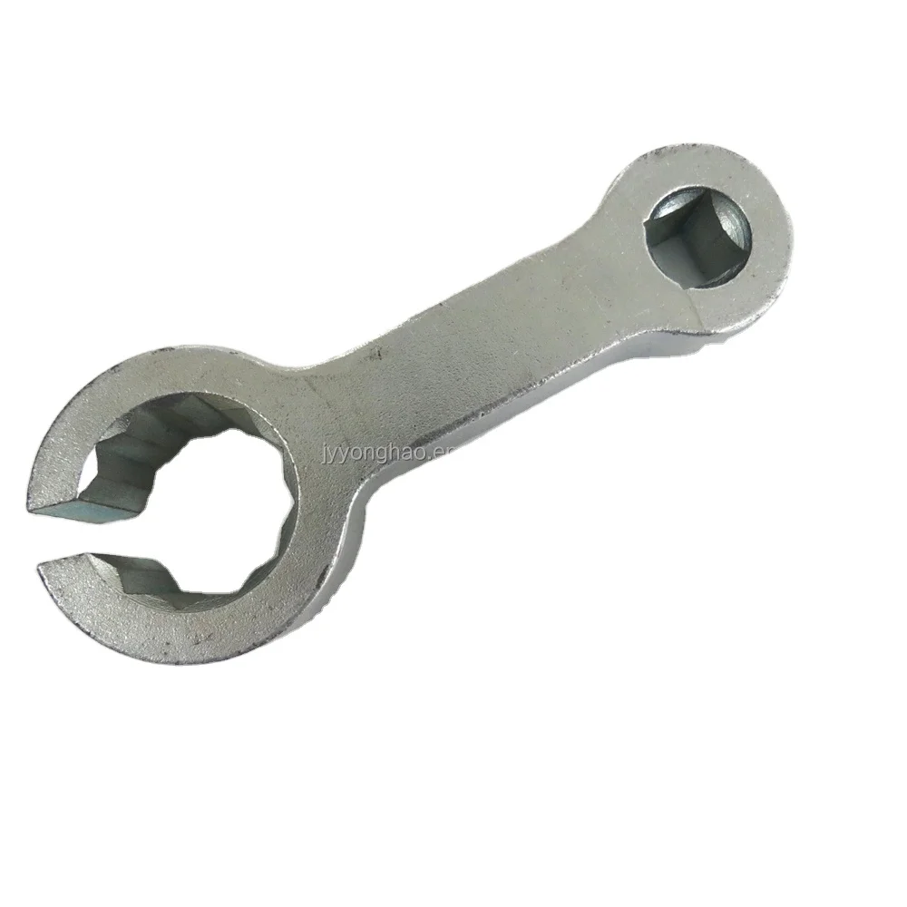 China manufacture casting zinc plated alloy ratcheting wrench, Custom Truck tools