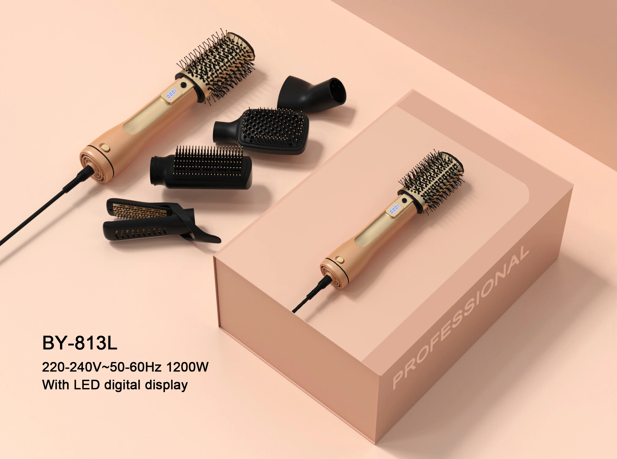 5 in1 hair dryer styler power cord hot air brush comb professional electric hair straightener 1 review 3 buyers