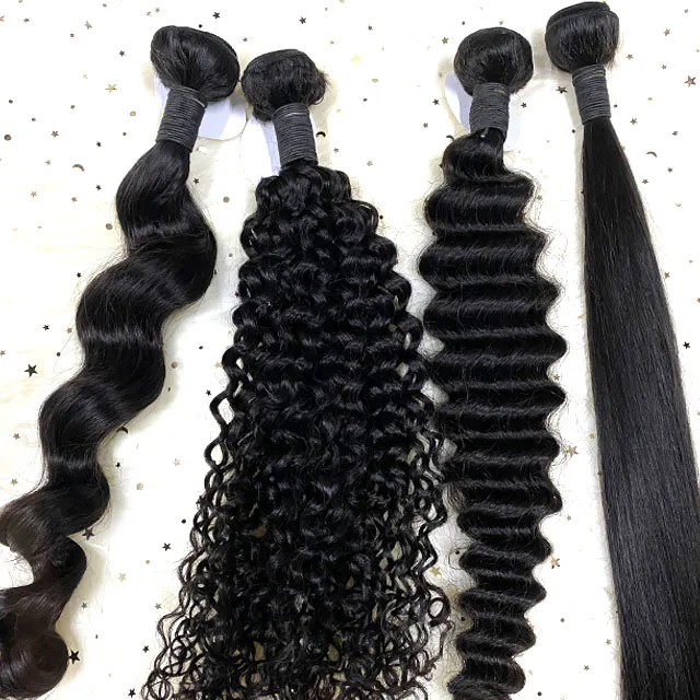 
 Hitrust 13a бразильские 16 дюймов 100% человеческие волосы 4 Связки с закрытием bundl кудрявый вьющиеся волосы  