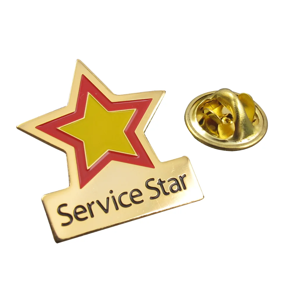 Custom Design Soft Enamel Logo Badge Metal Custom Texas Flag Lapel Pin