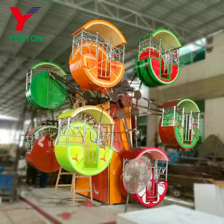 Professional Manufacture Fairground Attractions Amusement Park Kids Rides Children Small Mini Ferris Wheel In China For Sale