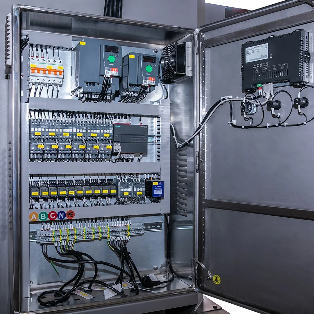 Waste water treatment screw press sludge dewatering machine