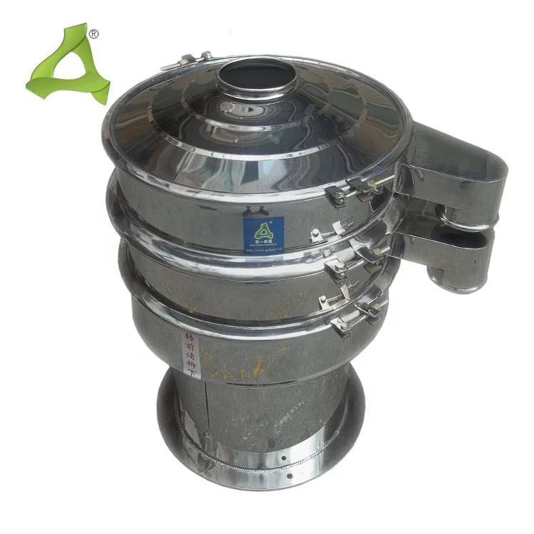 Одноэтажный маленький виброэкранный сепаратор/мелкодисперсный порошковый круглый вибрационный сито