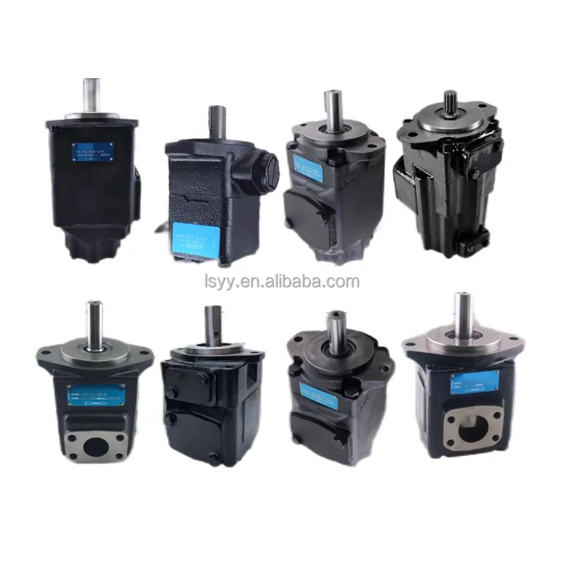 Hydraulic oil pump T6C/T6D/T6E Duplex pump T6DC/T6EC/T6CC/T6ED High pressure vane pump