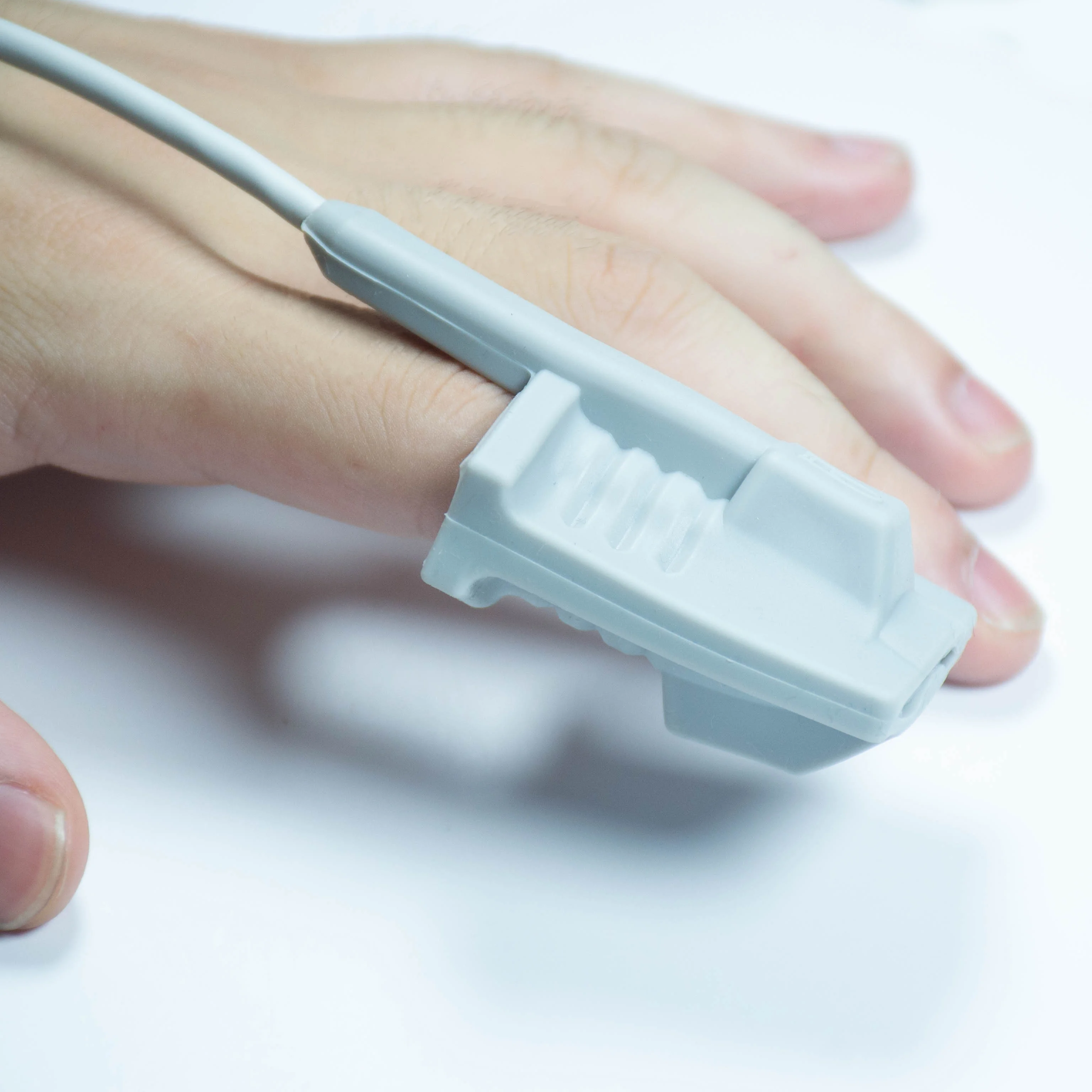 Многоразовый датчик SpO2 для монитора LEMO port, силиконовый стерилизуемый датчик