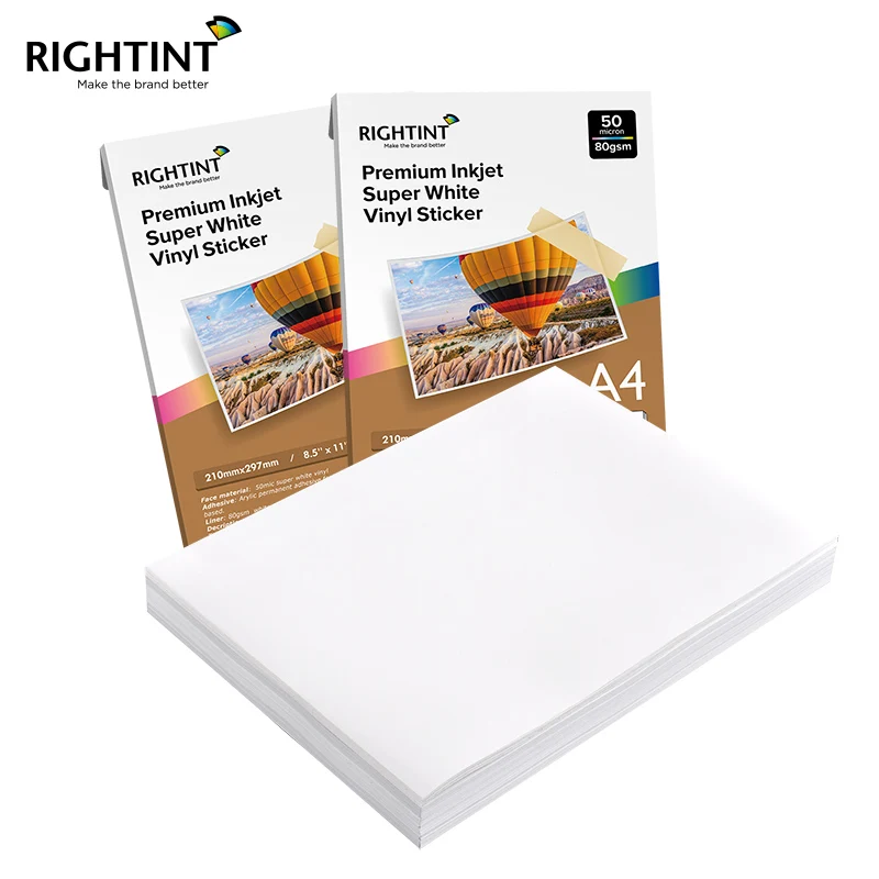 Premium printable A3(330X482mm) size color sticker paper for laser printer