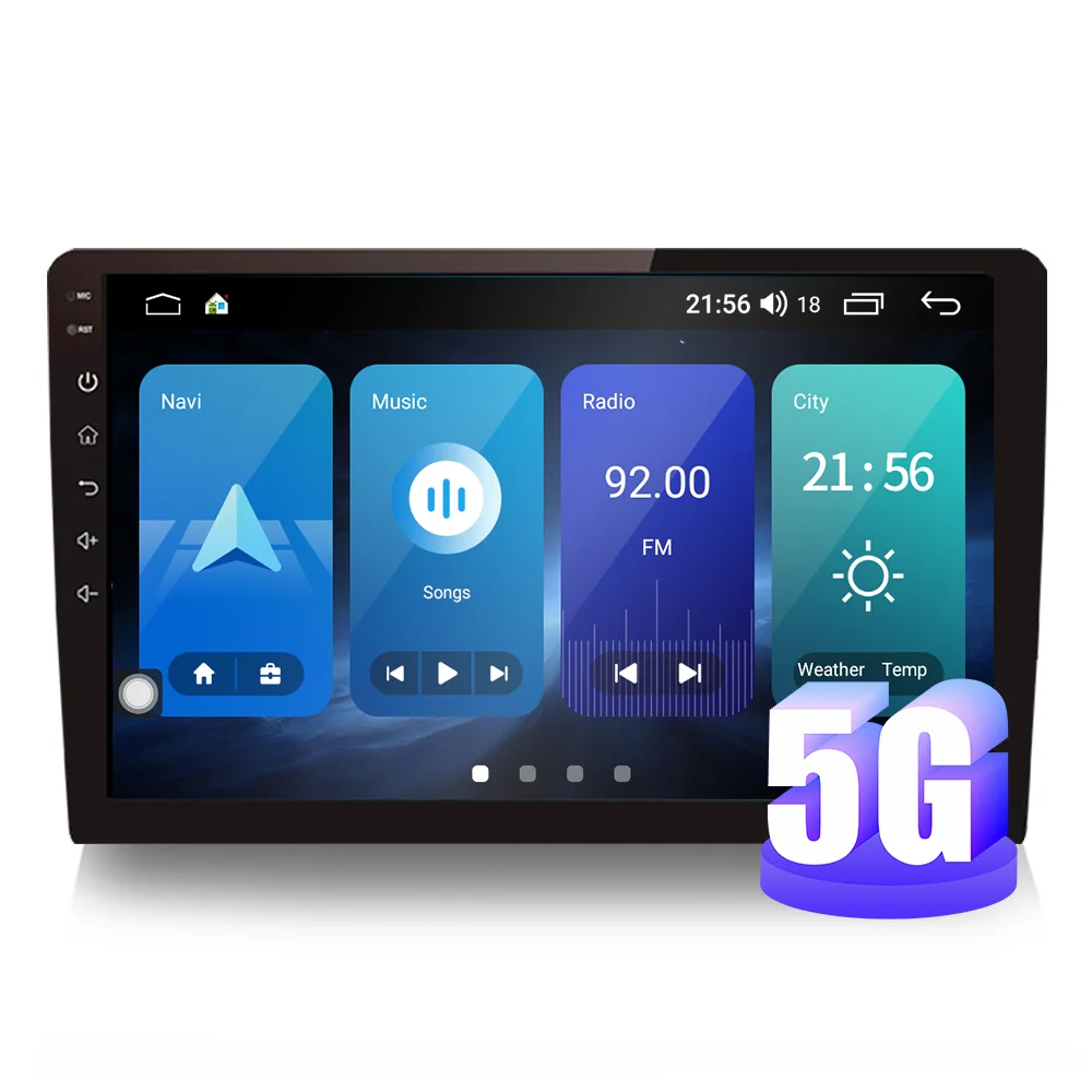 5g Wi-Fi автомобильная аудиосистема мультимедийный автомобильный стерео экран с gps навигацией carplay android Автомобильный плеер