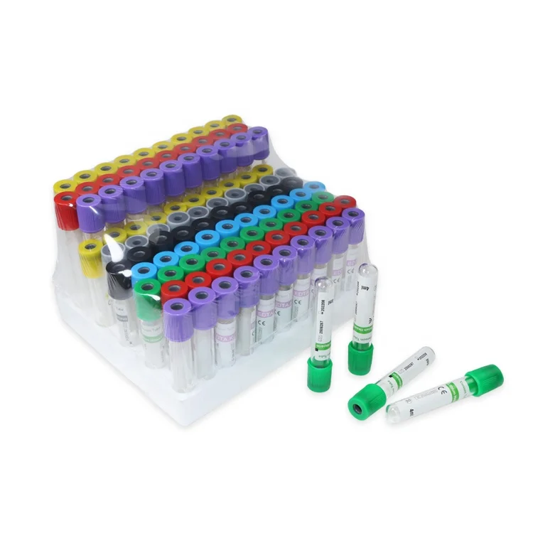 
Disposable vacuum blood collection tube Gel&lithium heparin with green cap 