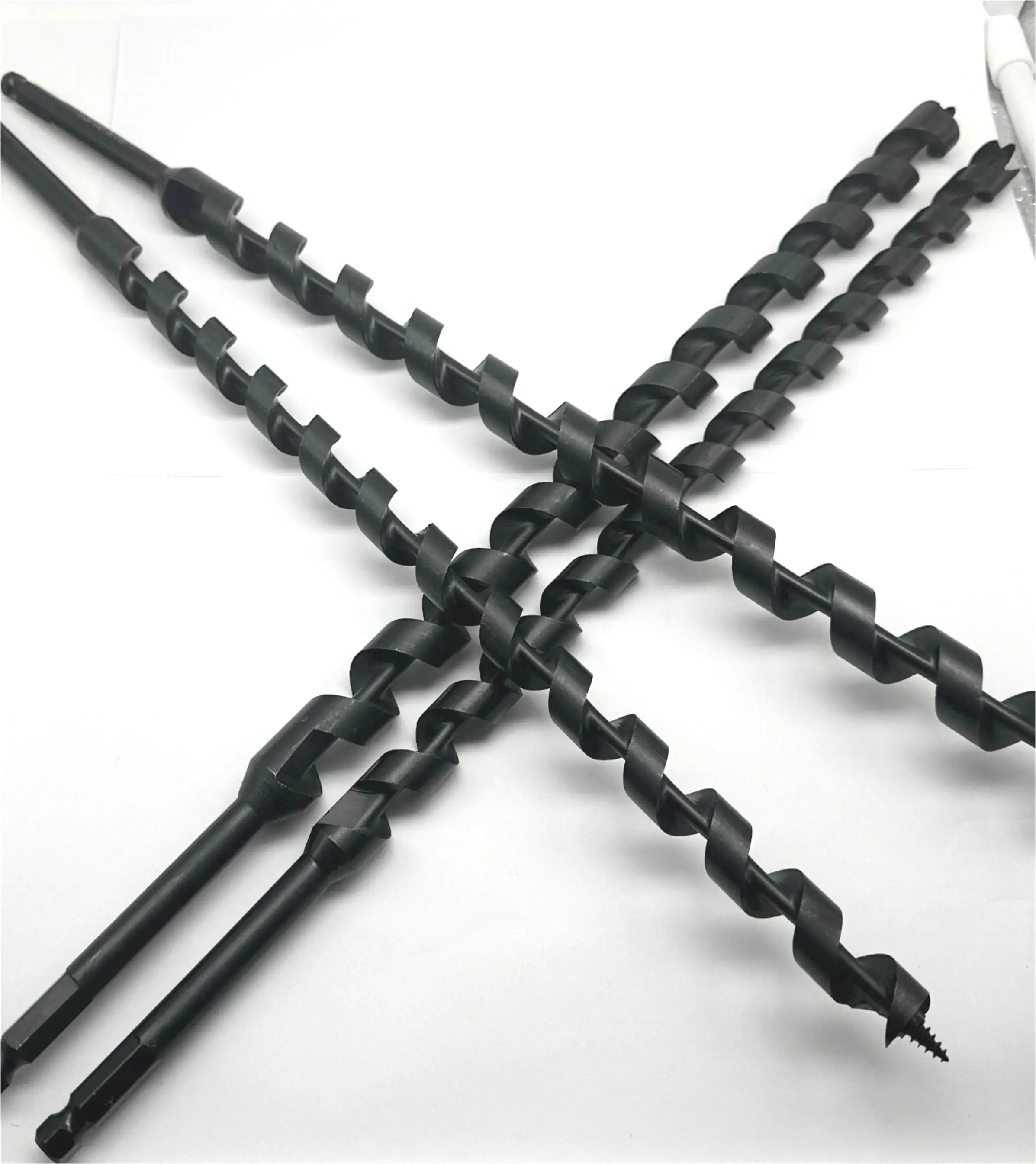 woodworking  Drill Bit  tools hardware Hex Shank Double Twist Fluted Wood Timber Auger Drill Bit