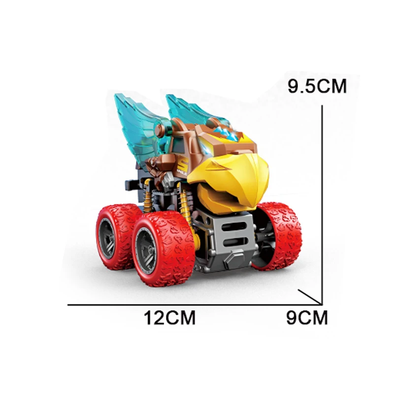 Promotional Hot Selling Customized 4WD 360 rotation Inertia Off-Road Car with music and light