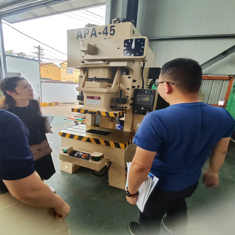 JH21-100T Good quality Pneumatic Single Crank Stamping Power Press Punching Machine 100 ton