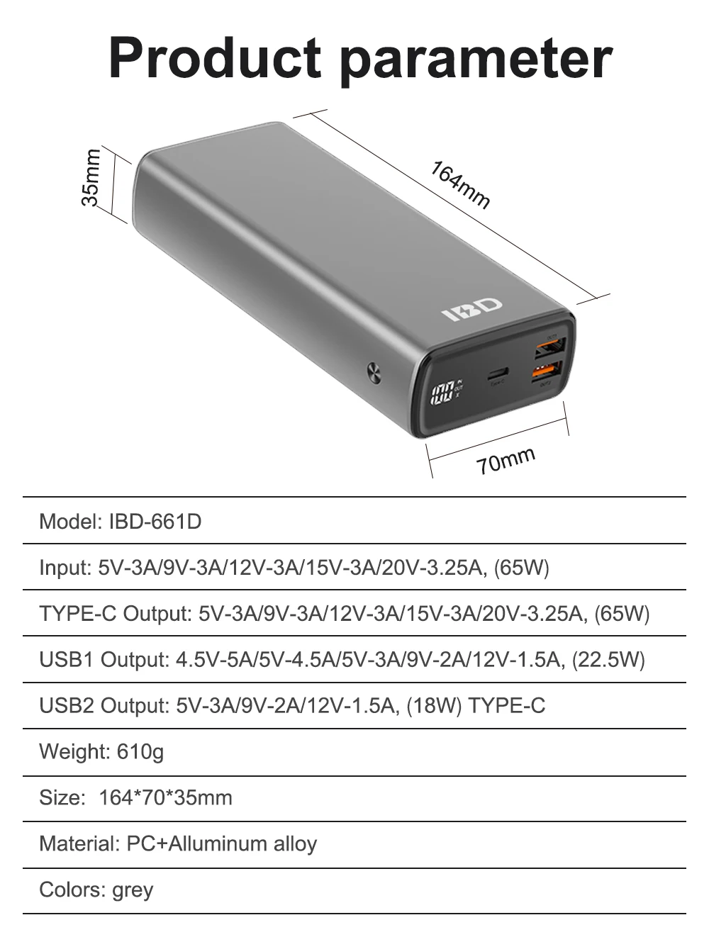 Power Bank 50000 mah Four Port Output Digital 10000Mah Portable Power Bank Module Board Battery Charger Pcb