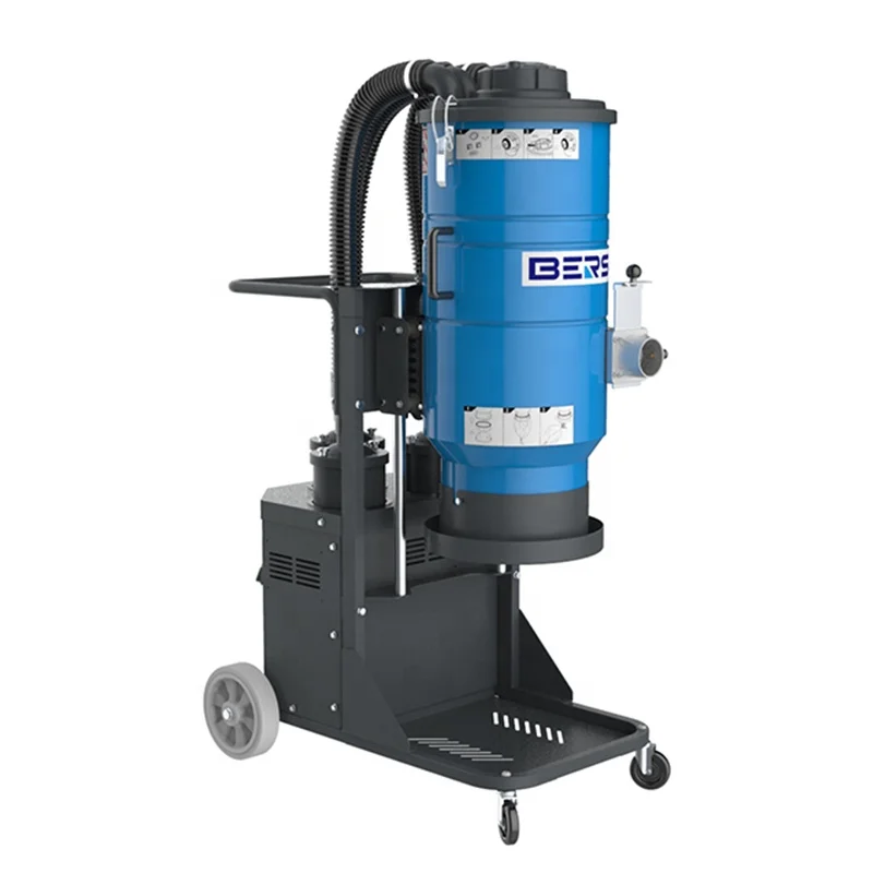 120V High suction power concrete floor vacuum grinding dust extractor
