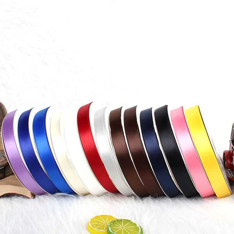 wholesale 100 yards 1 1/2 40mm single double-sided satin ribbon  4cm pure silk gift ribbons polyester satin ribbon roll