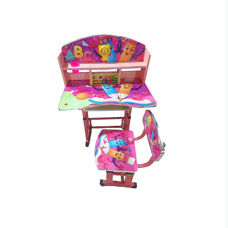 Лидер продаж регулируемый по высоте настольный большой стол для хранения детей учебы стул