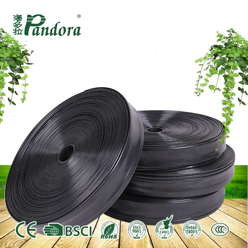 Pandora OEM Plastic 30mm Flat Width Farm Irrigation Ssystem Sprinkler Rain Pipe Micro Spray Tape