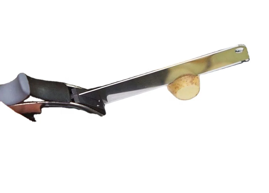 2 in 1 Multi-Function Kitchen Scissors Cutter Knife&Board Stainless Steel Knives Meat Potato Cheese Vegetable Cut