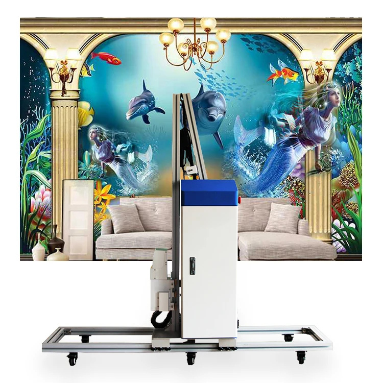 
Large Format Digital Decoration Vertical Wall 3D Printer 