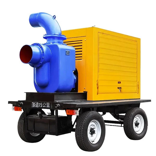 bombas de agua riego sin obstrucciones self priming motor diesel bomba 4/6/8 pulgadas para irrigacion